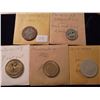 Image 2 : 4 TRANSPORTATION & 1 SALES TAX TOKEN TRANSPORTATION TOKENS-PEARL HARBOR, TWIN CITY TRANSIT COMPANY, 