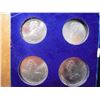 Image 2 : 1976 MONTREAL CANADA SILVER PROOF 4 COIN SET CONTAINS: 2-$5 AND 2-$10 COINS, ORIGINAL ROYAL CANADIAN