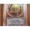 Image 1 : 2007-P WASHINGTON DOLLAR PCGS MS65 1ST DAY ISSUE