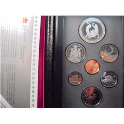 1988 CANADA DOUBLE DOLLAR PROOF SET IRON WORKERS SILVER, ORIGINAL ROYAL CANADIAN MINT PACKAGING
