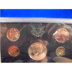 1970 US PROOF SET WITH BOX, 40% SILVER JFK HALF