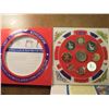 Image 1 : 1997 UNITED KINGDOM BRILLIANT UNC COIN COLLECTION ORIGINAL ROYAL MINT PACKAGING