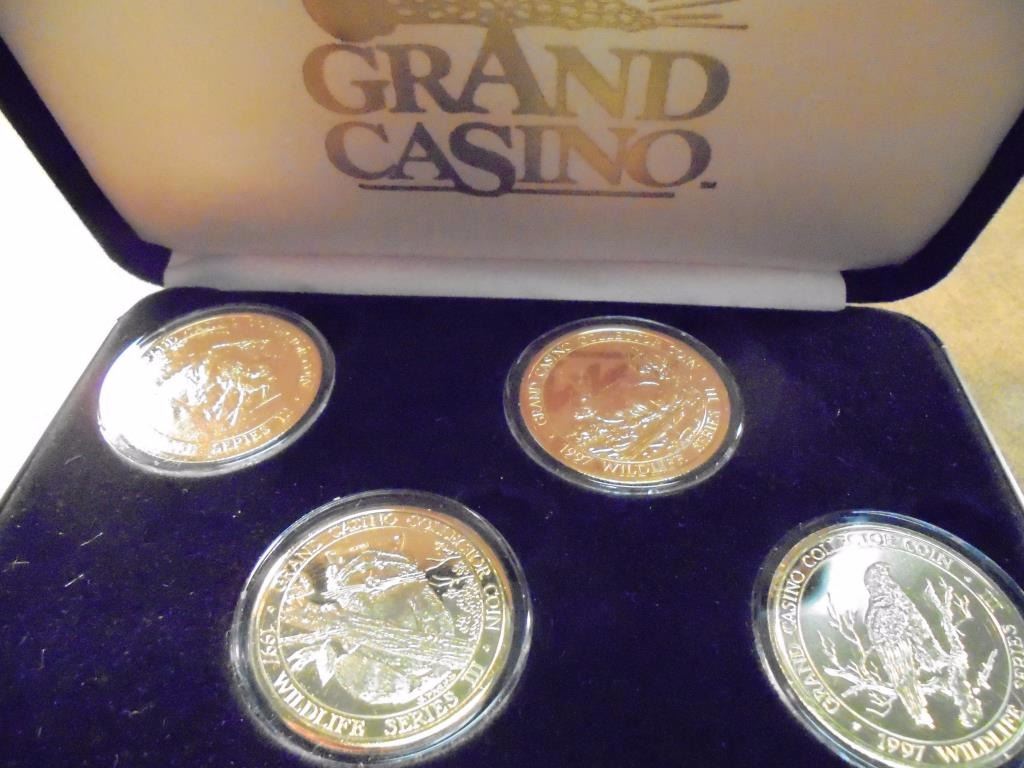 Grand Casino Collector Coin With Case Grand Casino Collector Coin With Case
