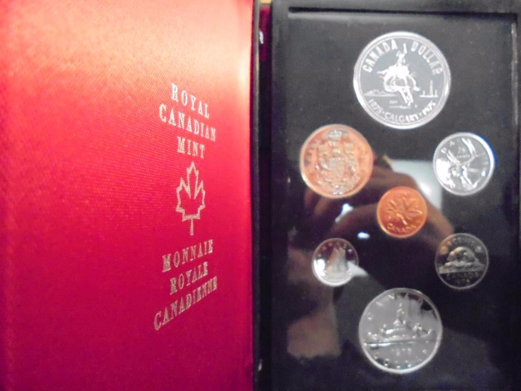 Canada 1975 Calgary Double Dollar Set