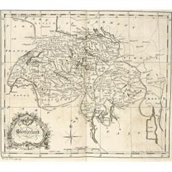 Gibson, J. jezéssel, 1800 körül  Svájc térképe…