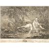 Image 1 : Daulle, Jean (Abbenille, 1703 - Paris, 1763) A meglepett fürdozo (Francois Boucher után), 1760…