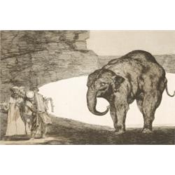 Goya Y Lucientes, Francisco José (Fuendetodos, 1746 - Bordeaux, 1828) Quien se pondrá el Cascabel…