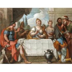 Velencei festo, 17. sz.  Antonius és Kleopátra lakomája…