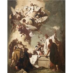 Piazzetta, Giovanni Battista (Velence, 1682 - Velence, 1754) Mária mennybevétele     VÉDETT - NO …