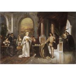 Bassi, E. jelzéssel, 19. sz. vége  Leánykérés…