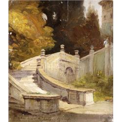 Háry Gyula (Zalaegerszeg, 1864 - Budapest, 1946) A Lago di Como partján…