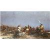 Image 1 : Greguss Imre (Zayugróc, 1856 - Budapest, 1910) Mulatozó táborozók…