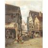 Image 1 : Német festo, 19. sz. vége  Holland piac…