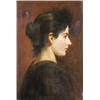 Image 1 : Lotz Károly (Homburg von der Höhe, 1833 - Budapest, 1904) Noi portré…