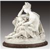 Image 1 : Carrier-Belleuse, Albert Ernest (Avizi-le-Chateau, 1824 - Seores, 1887) Vénusz és Ámor, VÉDETT - …