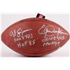 Image 1 : O.J. Simpson, Eric Dickerson, Terrell Davis & Jamal Lewis Signed Wilson NFL Football with Career Ins