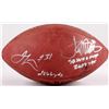 Image 2 : O.J. Simpson, Eric Dickerson, Terrell Davis & Jamal Lewis Signed Wilson NFL Football with Career Ins