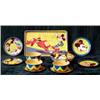 A rare Walt Disney Mickey Mouse tinplate doll's part tea set...