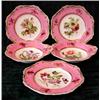 Image 1 : A 19th century Spode Felspar porcelain part dessert service with painted...