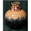 Image 1 : An attractive Royal Doulton Art Pottery bulbous vase, height 20.5cm....