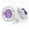Image 2 : Natural Amethyst Earrings