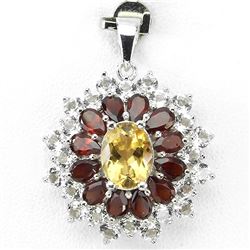 Natural Gemstone Pendant