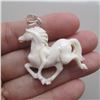 Image 1 : Hand Craved Running Horse Pendant