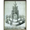 Image 1 : LAZARUS GOMEZ (del) y JOANNES MINGUET (Sculp), 1763."Edículo con estatuas de antepasados de Maria...