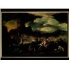 Image 1 : SEGUIDOR DE JACQUES COURTOIS "IL BORGOGNONE" (Escuela italiana, S. XVII)"Choque de caballería con...