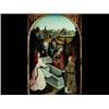 Image 1 : ESCUELA SEVILLANA, SEGUNDA MITAD DEL SIGLO XV"Las tres Marias en el sepulcro" Oleo/tabla. 110 x 6...