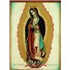 Image 1 : JOSE DE PAEZ (México, 1720-1790)"Virgen de Guadalupe" Óleo/cobre. 56 x 42 cms.Firmado: "Jph de Pa...