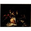 Image 1 : EUGENIO LUCAS VELÁZQUEZ (Madrid, 1817-1870)"La lavativa" Óleo/lienzo. 27,5 x 35,5 cms.Al dorso, e...