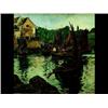 Image 1 : ALVARO ALCALÁ GALIANO ( Bilbao, 1873-Madrid, 1936)."Paisaje de la Bretaña" Óleo/lienzo. 50 x 61 c...