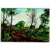 Image 1 : LUIS GARCÍA-OCHOA ( San Sebastian, 1920)."Paisaje" Acuarela. 50 x 72 cms.Firmado en el ángulo inf...