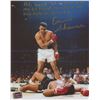 Image 1 : Earnie Shavers Signed 8x10 Photo of Muhammad Ali Over Sonny Liston with Extensive Inscription Refere