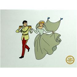"Cinderella" Walt Disney Limited Edition Animation Serigraph Cel