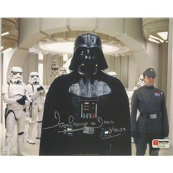 Dave Prowse Signed Star Wars 8x10 Photo Inscribed "Darth Vader" (PA COA)