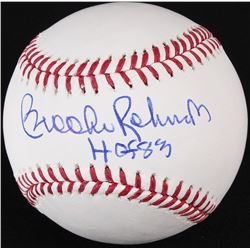 Brooks Robinson Signed OML Baseball Inscribed "HOF 83" (JSA COA)