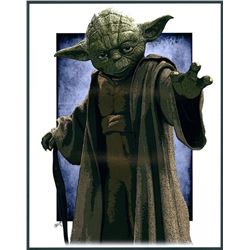Yoda Star Wars Limited Edition 11x14 Signed Art Print by Jeff Lang (Artist Proof #2/3)