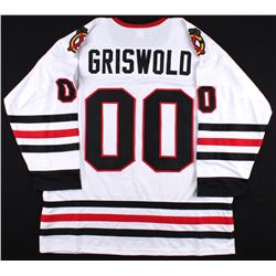 "Griswold" Blackhawks On-Ice Style Custom Stitched Jersey (Size XL)