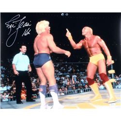 Ric Flair Signed WWE 16x20 Photo Inscribed "16x" (JSA COA)