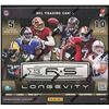 Image 1 : 2013 Panini Rookies & Stars Longevity Football Unopened Hobby Box of (10) Packs with (4) Autographs 