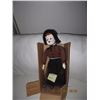 Image 1 : Glass Brown + Black Doll 22"