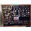Image 1 : Misc Watch Fobs on mounted board