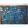 Image 1 : Misc Watch Fobs on mounted board