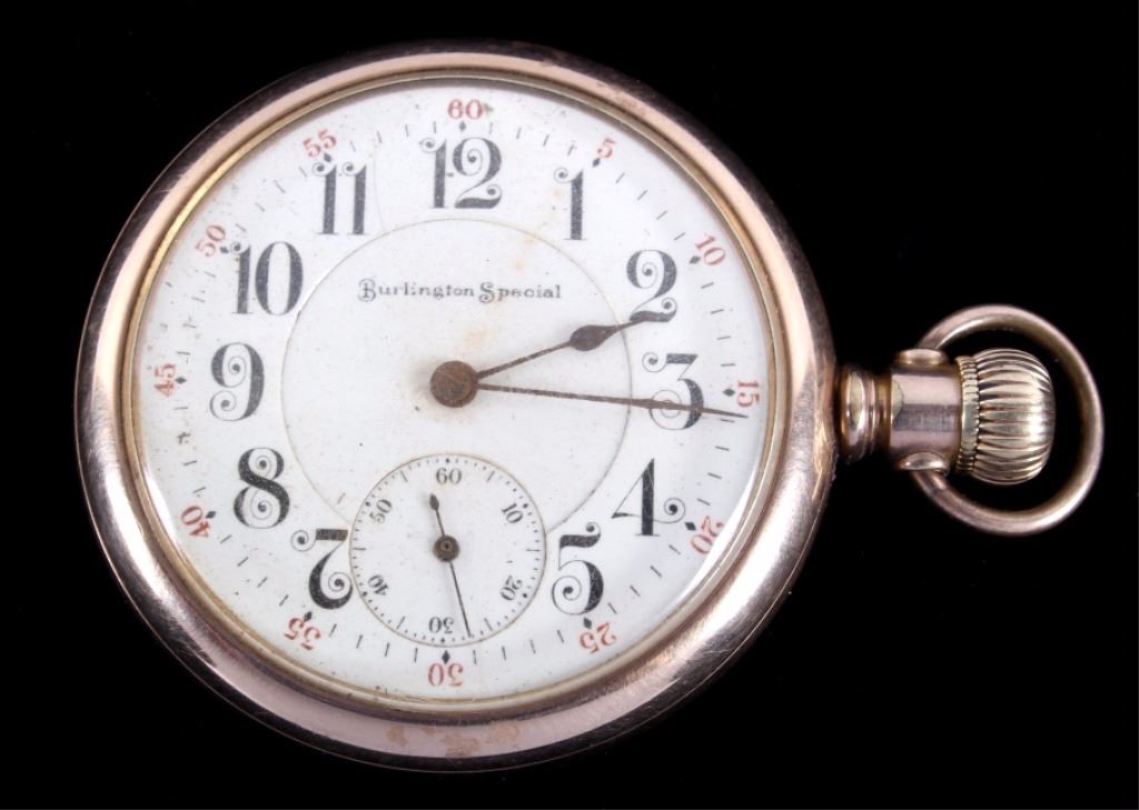 burlington special pocket watch
