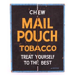 Mail Pouch Tobacco Sign by Harley Warrick