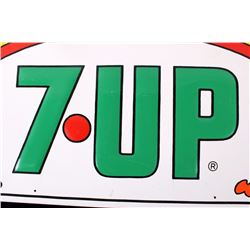 7up Peter Max Advertising Metal Embossed Sign