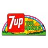 Image 1 : 7up The Uncola Counter Top Sign Peter Max Design