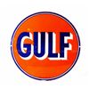 Image 3 : Gulf Service Station Gas Pump Glass Lens
